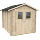 alce hobby 198x248 abri de jardin en bois avec fenêtres et porte à double battant 198x248x215 cm Agro Ges