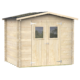 alce hobby 248x198 abri de jardin en bois avec fenêtres et porte à double battant 248x198x217 cm Agro Ges