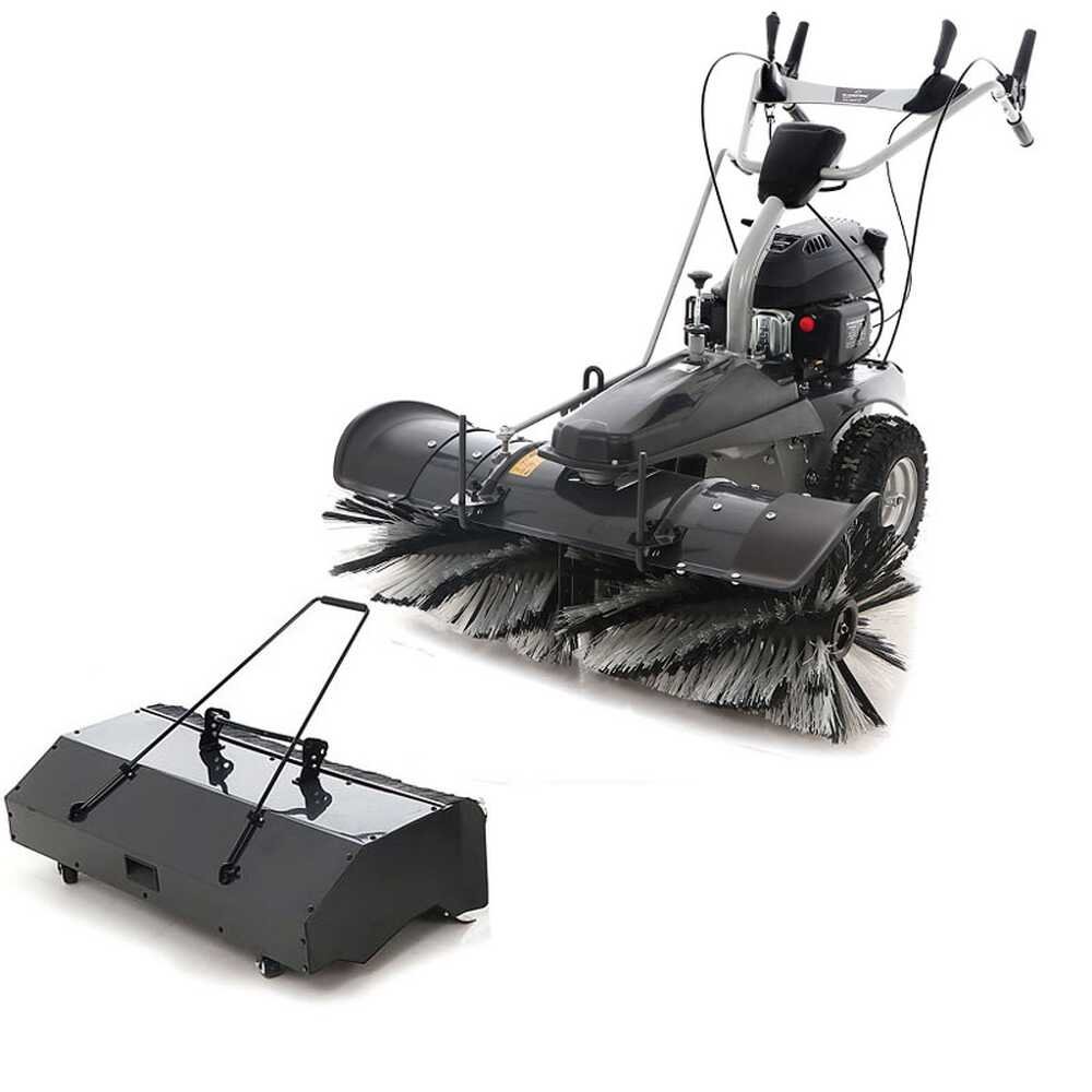 balayeuse thermique blackstone gs100v c largeur de travail 100 cm avec bac de ramassage