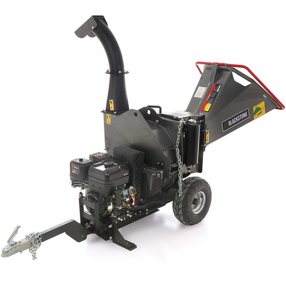 blackstone bsfc 1600 bse broyeur de branches thermique tractable moteur à essence b&s