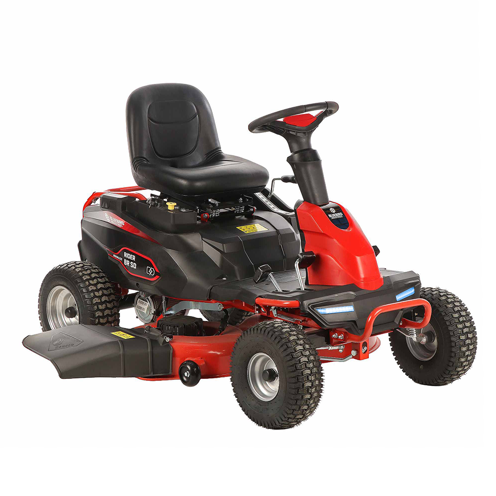 blue bird br sd 98 tracteur tondeuse à batterie 48 v/75 ah largeur de coupe de 98 cm