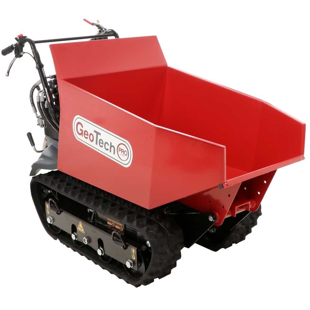 brouette à chenilles geotechpro geoporter h 540d hydro caisson dumper hydraulique 500kg Ma boutique