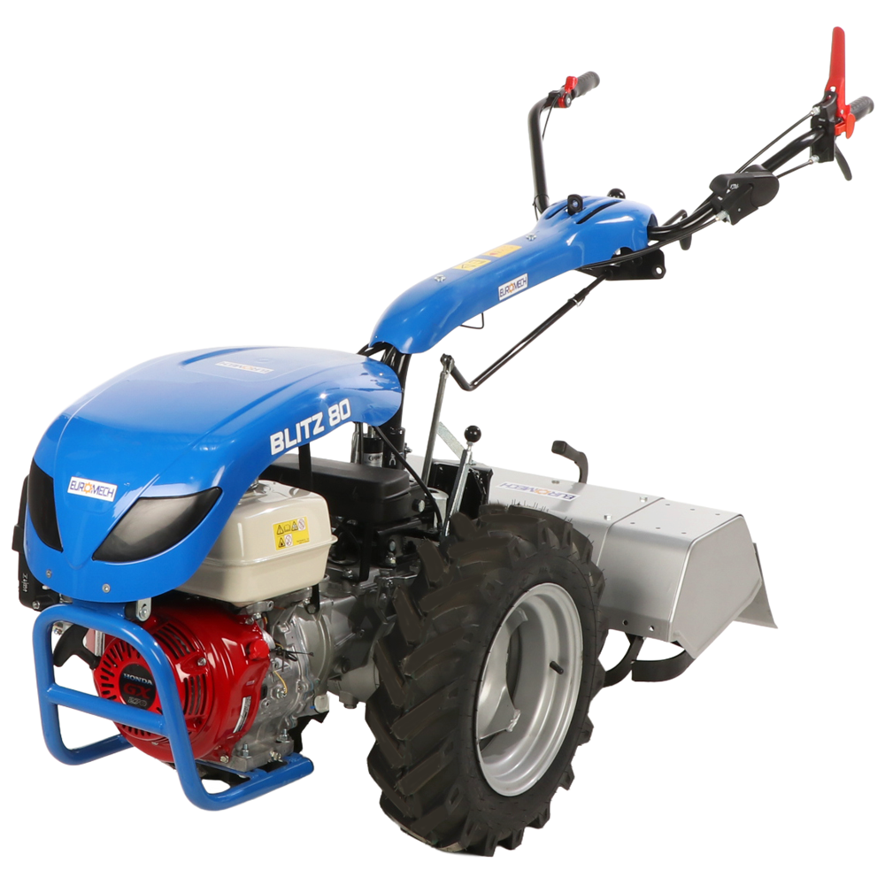 euromech blitz 80 motoculteur à essence honda gx270 9 cv