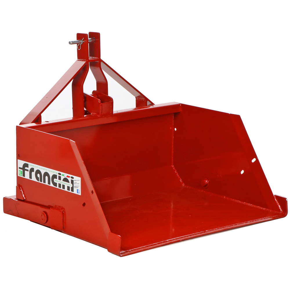 francini pr 100 godet arrière hydraulique pour tracteur de 100 cm capacité 400 kg Ma boutique