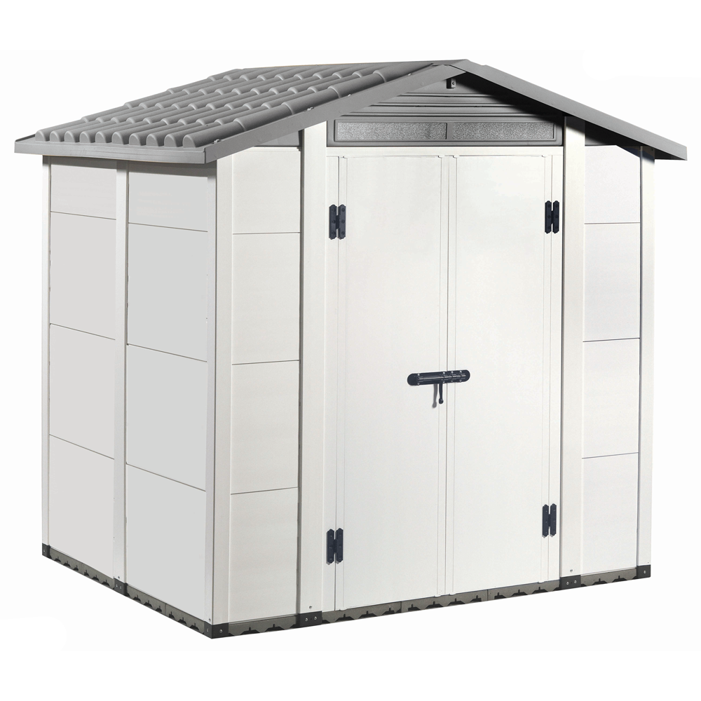 garofalo urban 200 abri de jardin avec porte à double battant 202