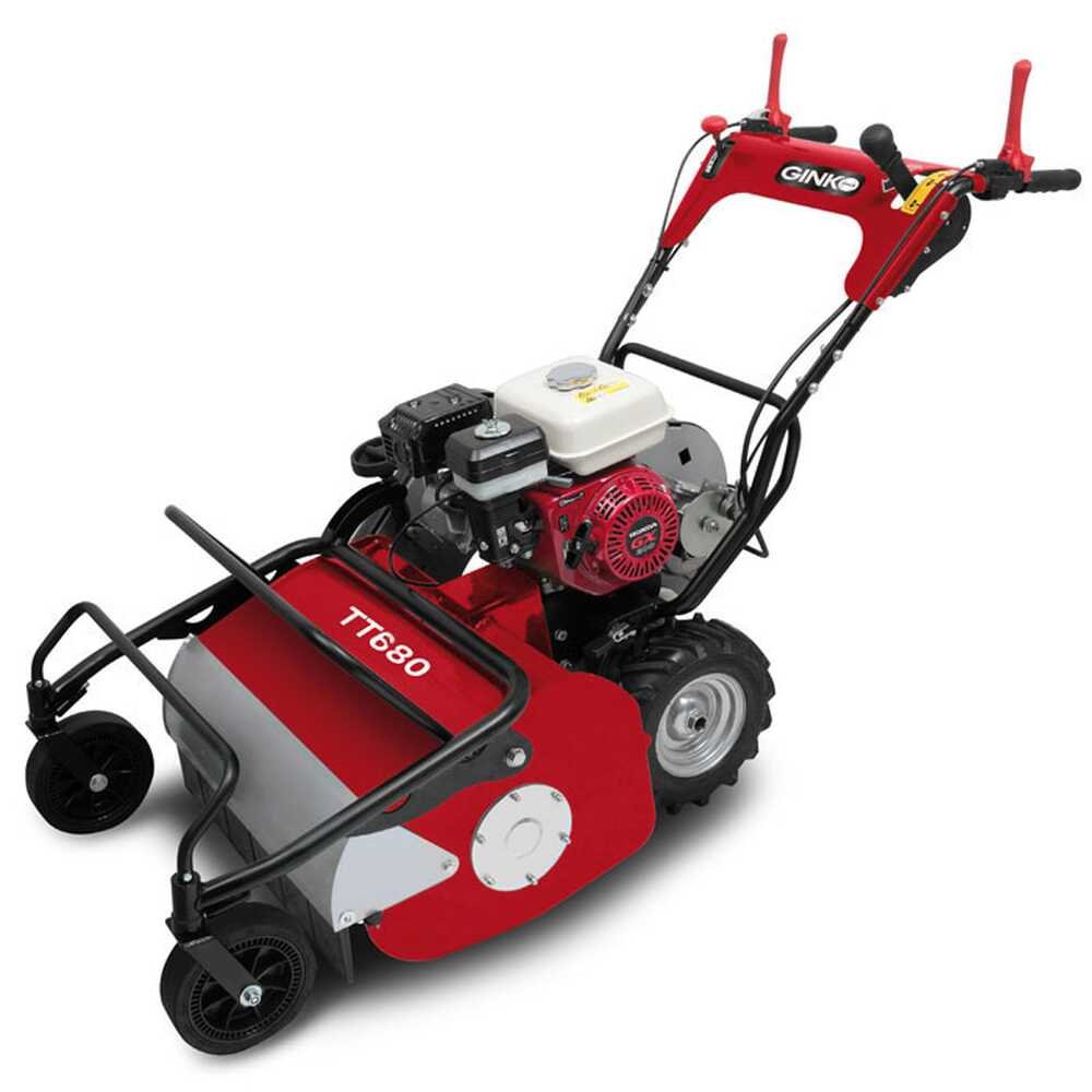 ginko mgm tt 680 tondeuse débroussailleuse à couteaux honda gx200