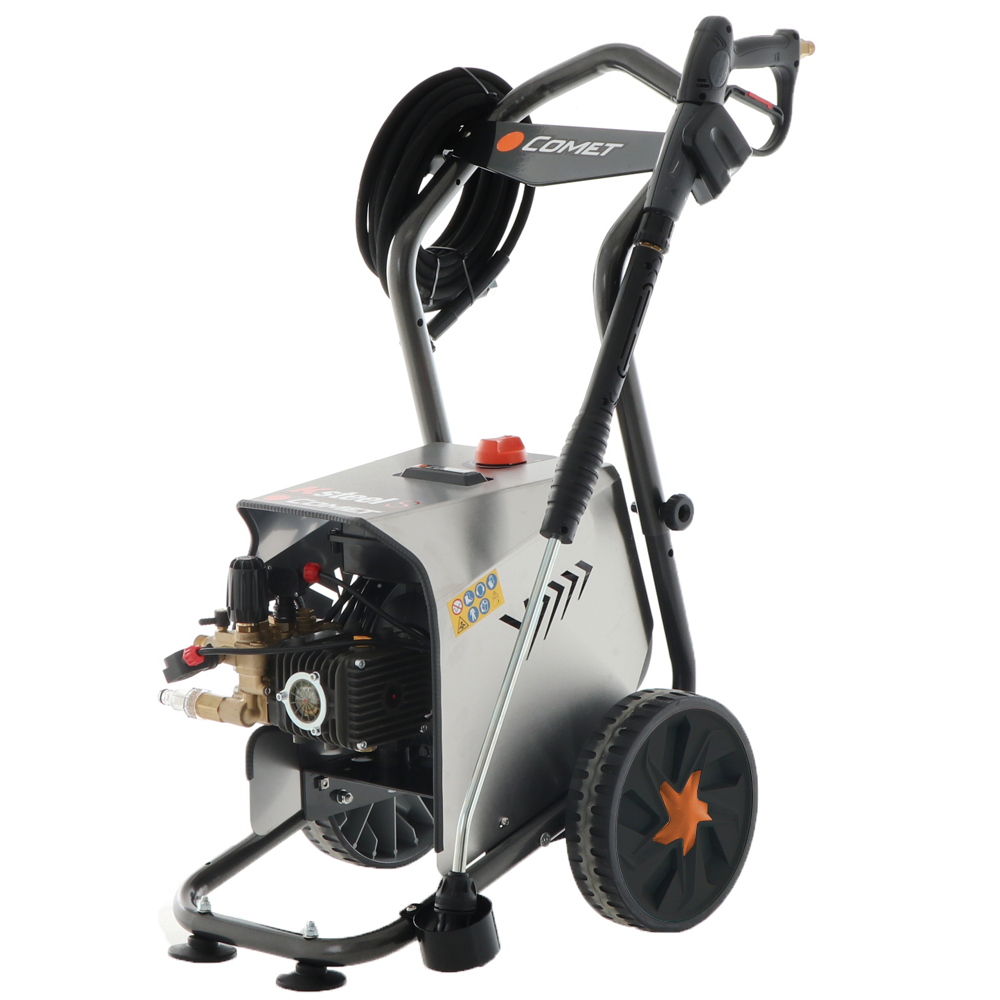 nettoyeur haute pression à eau froide comet k steel s 6.15 15/170 t pression maximale 170 bars