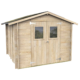 alce hobby 248x248 abri de jardin en bois avec fenêtres et porte à double battant 248x248x217 cm Agro Ges